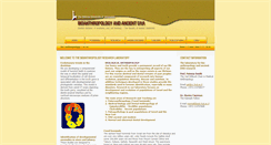 Desktop Screenshot of bioanthropology.huji.ac.il