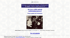 Desktop Screenshot of ma.huji.ac.il