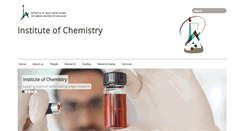Desktop Screenshot of chemistry.huji.ac.il