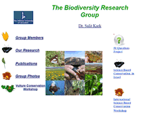 Tablet Screenshot of biodiversity-group.huji.ac.il